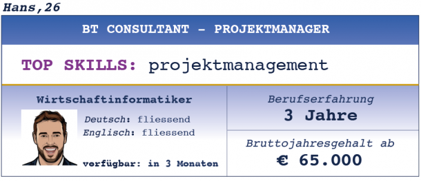 BT Consultant - Projektmanager